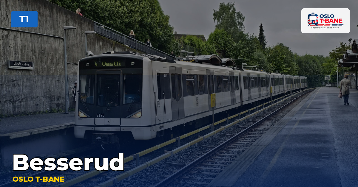Besserud stasjon — Oslo T-bane