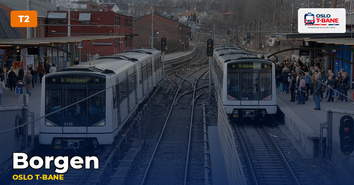 Borgen stasjon — Oslo T-bane