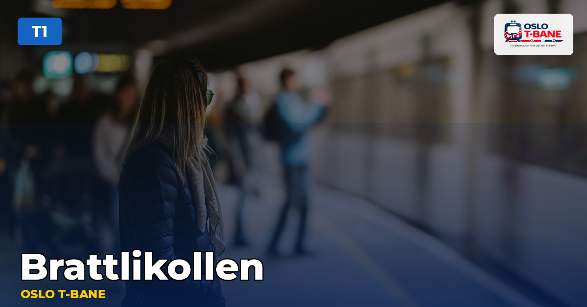 Brattlikollen stasjon — Oslo T-bane