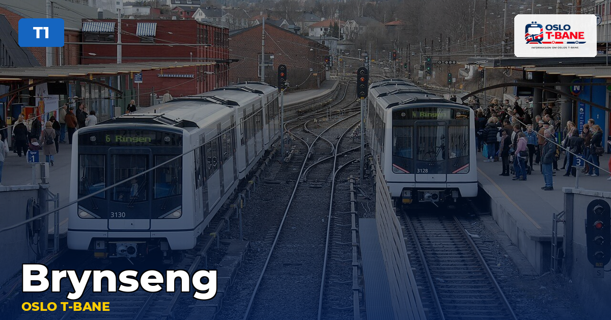 Brynseng stasjon — Oslo T-bane