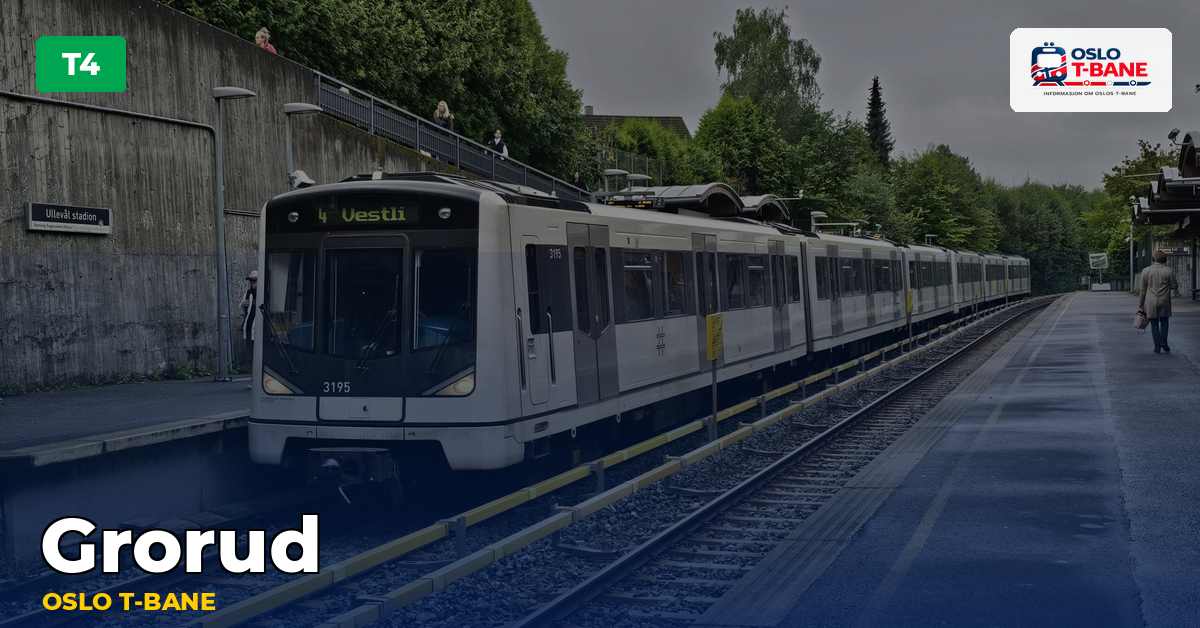 Grorud stasjon — Oslo T-bane