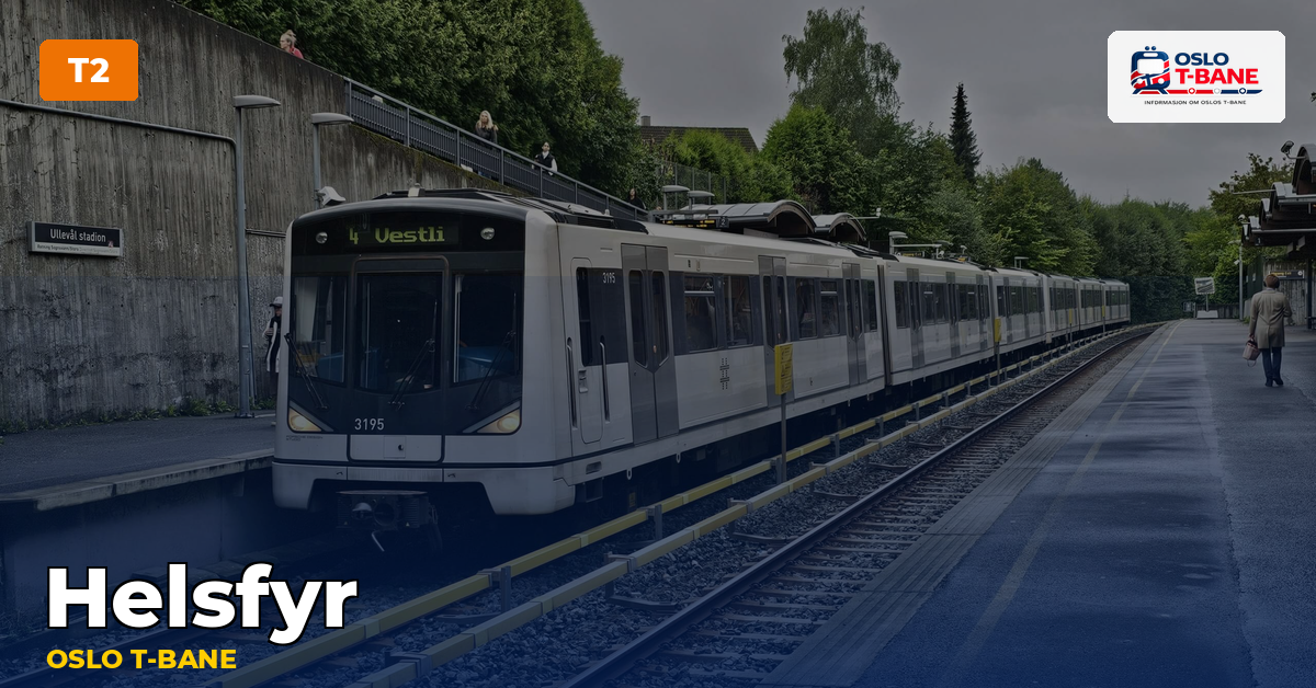 Helsfyr stasjon — Oslo T-bane