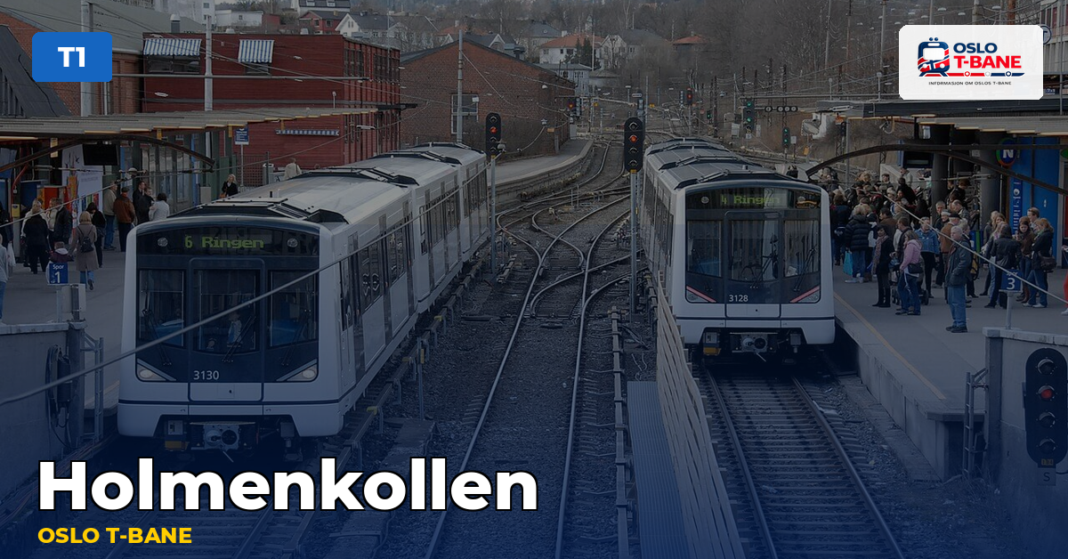 Holmenkollen stasjon — Oslo T-bane