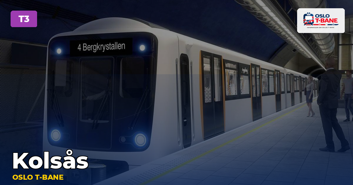 Kolsås stasjon — Oslo T-bane