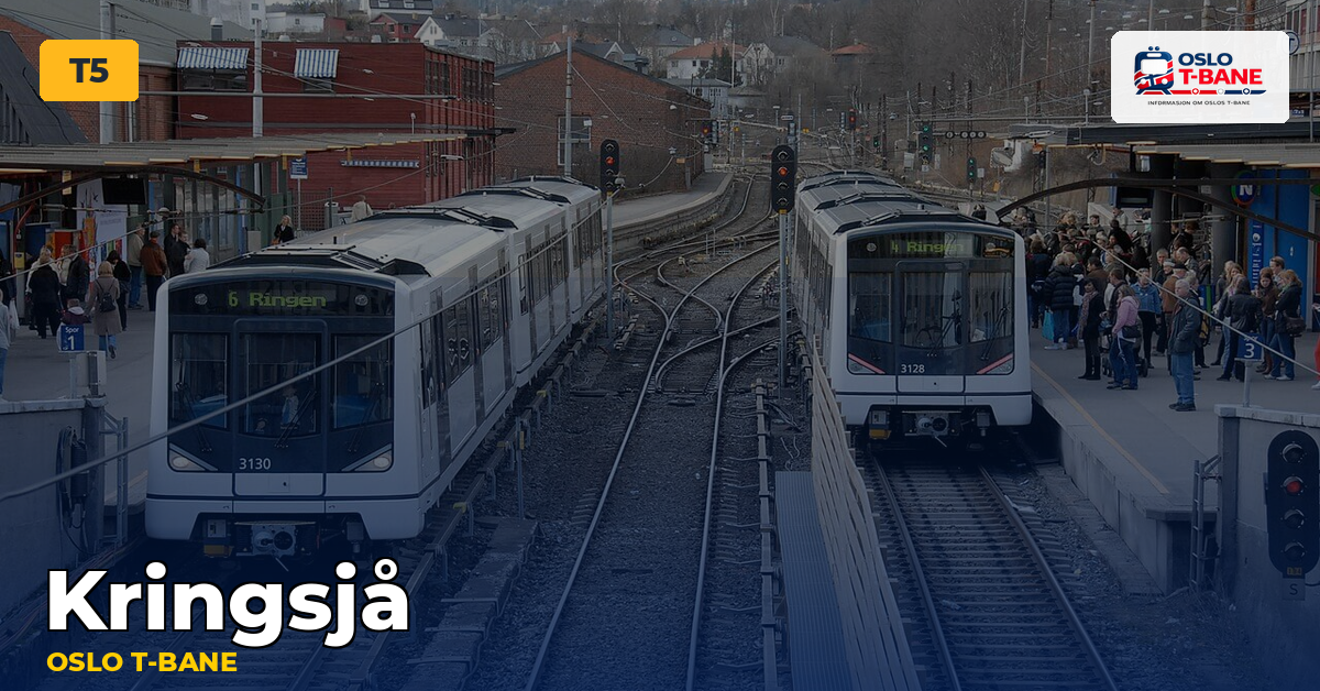 Kringsjå stasjon — Oslo T-bane