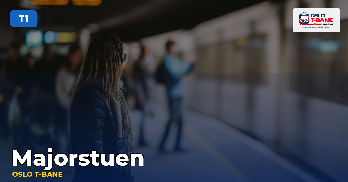Majorstuen stasjon — Oslo T-bane