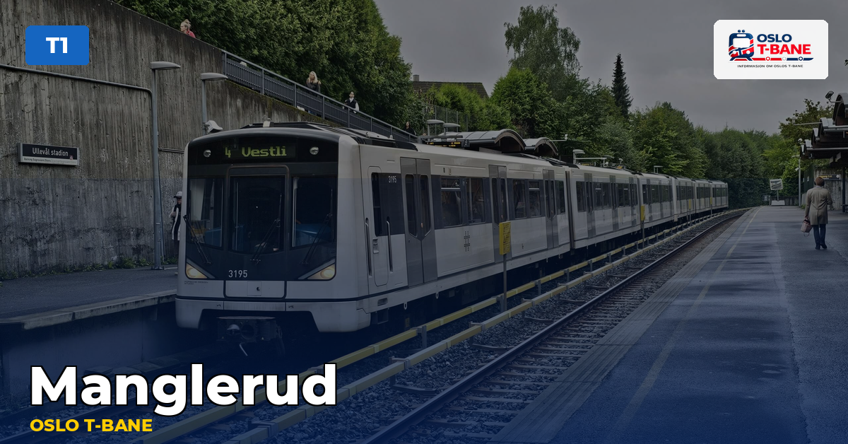 Manglerud stasjon — Oslo T-bane