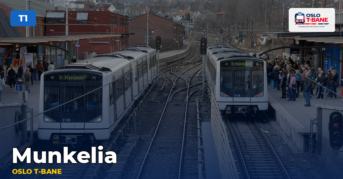 Munkelia stasjon — Oslo T-bane