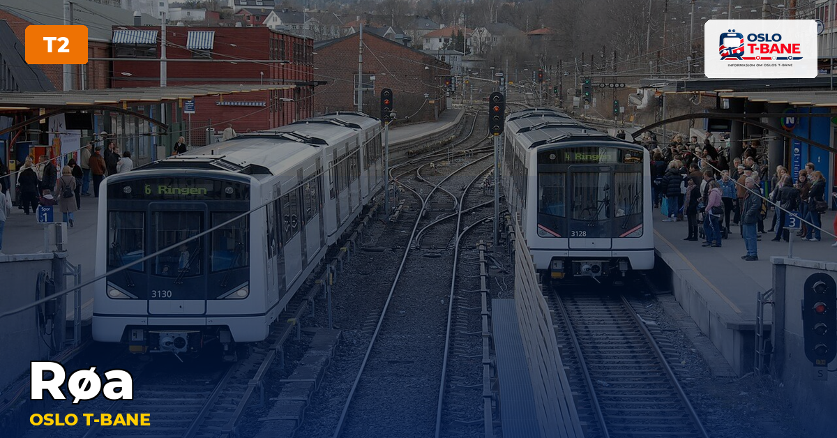 Røa stasjon — Oslo T-bane