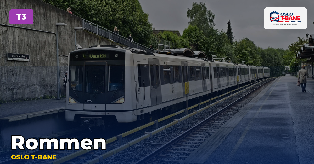 Rommen stasjon — Oslo T-bane