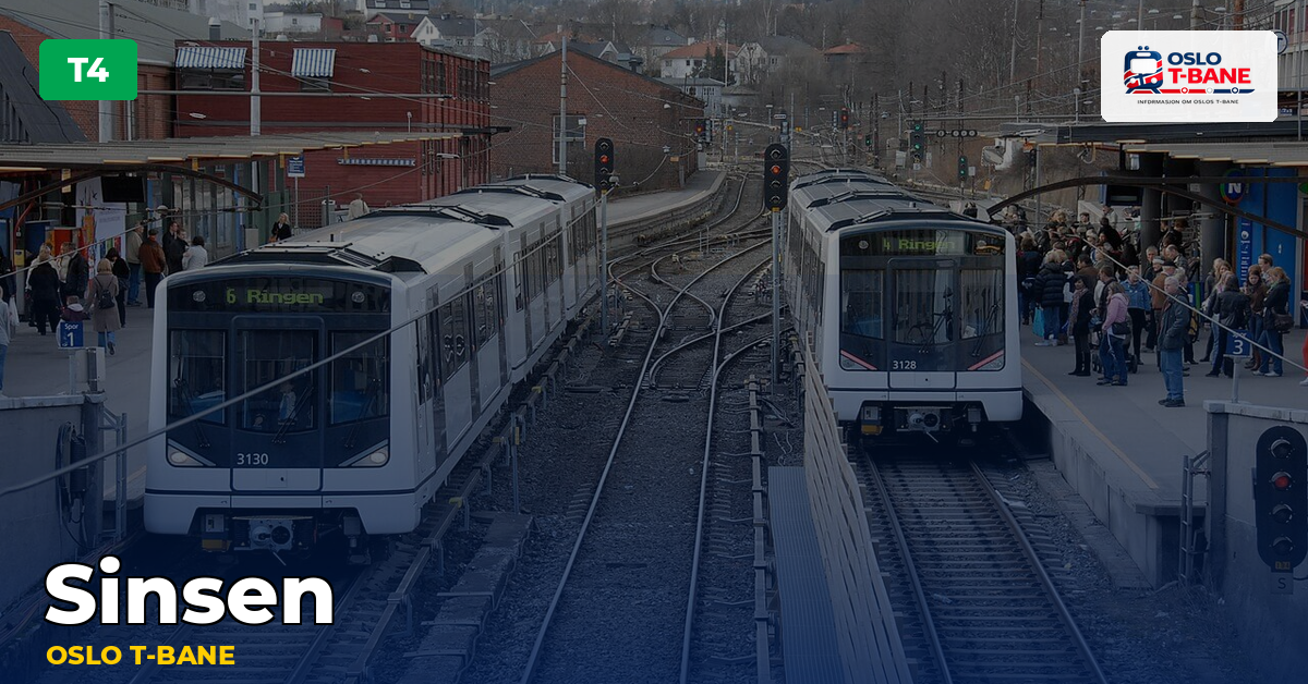 Sinsen stasjon — Oslo T-bane
