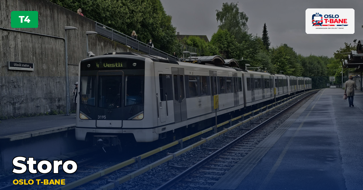Storo stasjon — Oslo T-bane