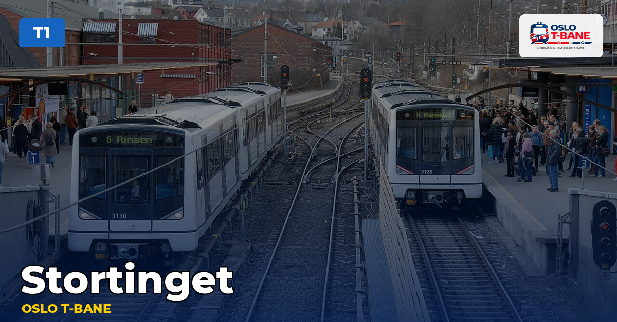 Stortinget stasjon — Oslo T-bane