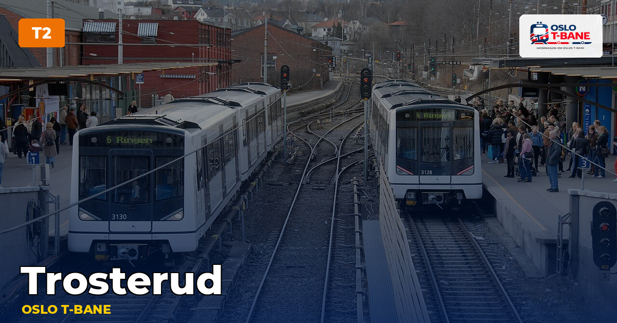 Trosterud stasjon — Oslo T-bane