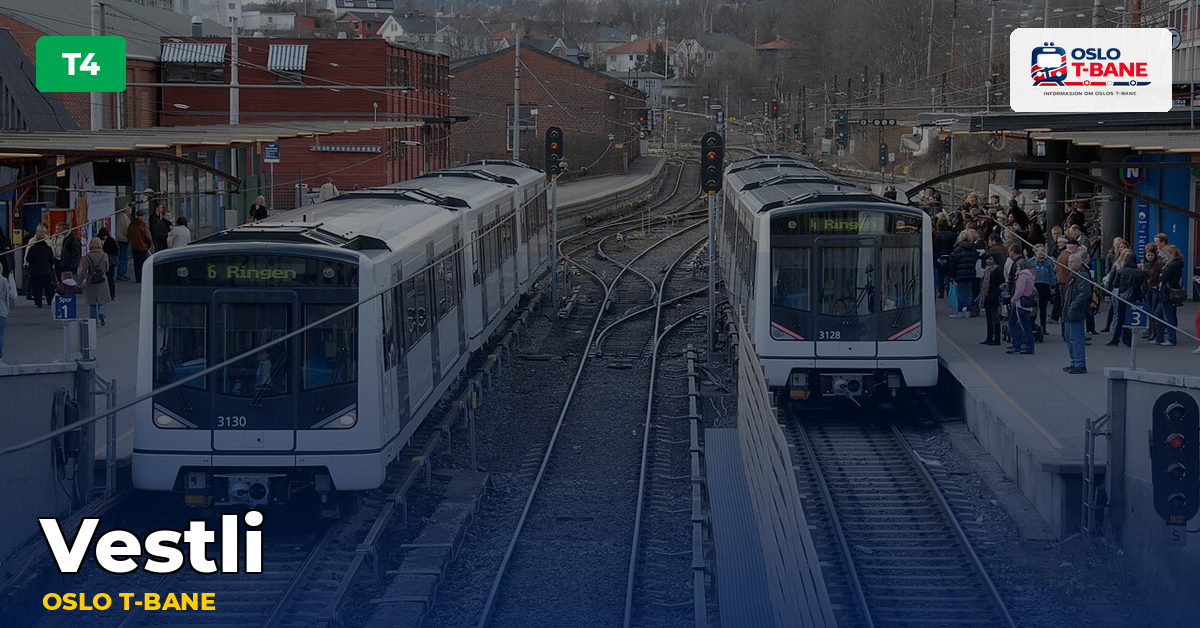 Vestli stasjon — Oslo T-bane