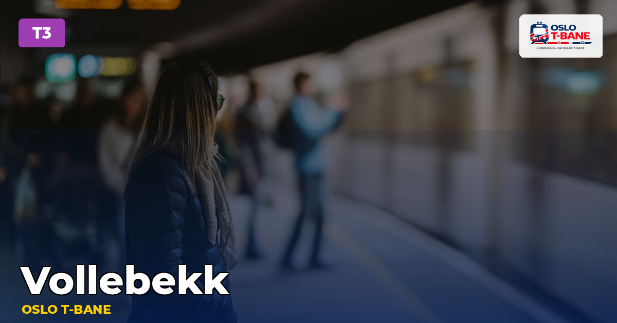 Vollebekk stasjon — Oslo T-bane